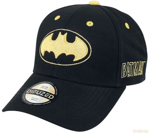 Cap Batman Core Logo Curved