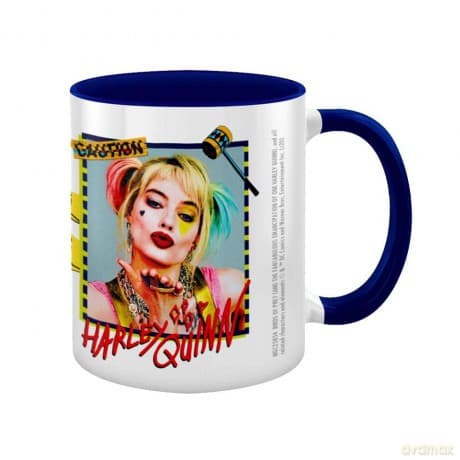 Coloured Inner Mug - Warning Blue