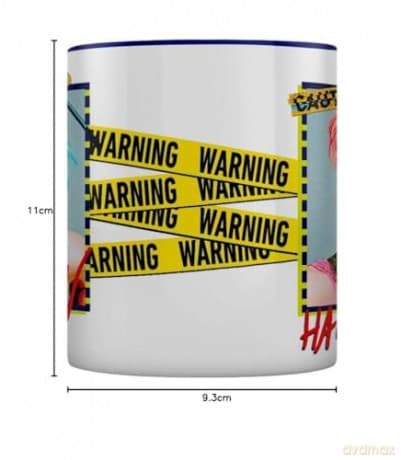 Coloured Inner Mug - Warning Blue