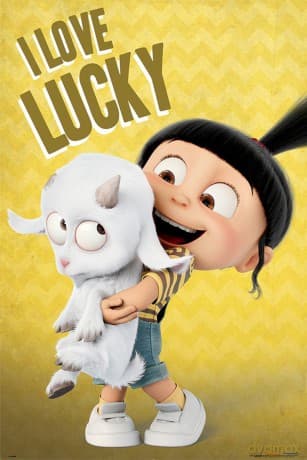 Despicable Me 3 Maxi Poster I Love Lucky 61 X 91,5 Cm
