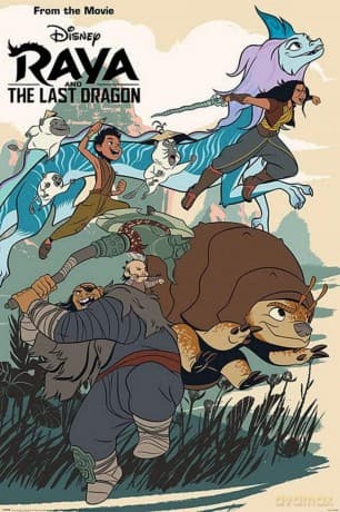 Disney: Pyramid - Raya And The Last Dragon: Jump Into Action (Poster Maxi 61x91,5 Cm)