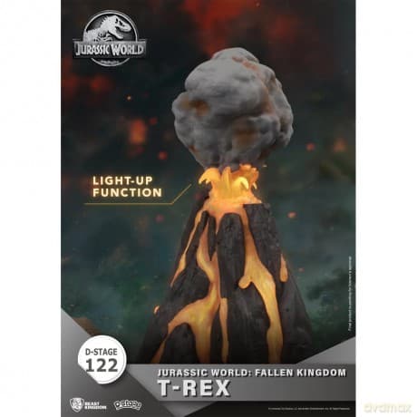 D-Stage Jurassic World Fallen Kingdom T-Rex 122