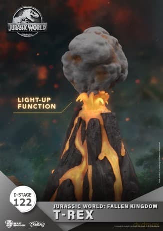 D-Stage Jurassic World Fallen Kingdom T-Rex 122