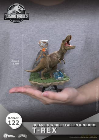 D-Stage Jurassic World Fallen Kingdom T-Rex 122