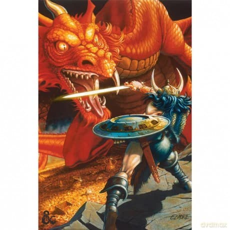 Dungeons & Dragons Poster Set Classic Red Dragon B
