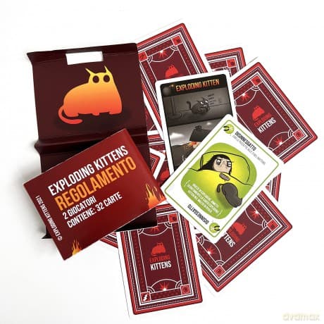 Exploding Kittens Edizione per 2 Giocatori