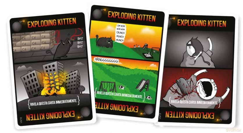 Exploding Kittens V.M.18