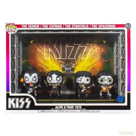 FUNKO MOMENTS Deluxe KISS Alive II Tour 1978 03