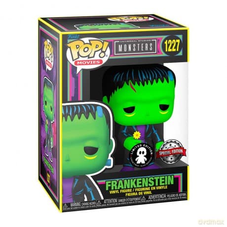 FUNKO POPS Monsters Universal Frankenstein Blacklight 1227