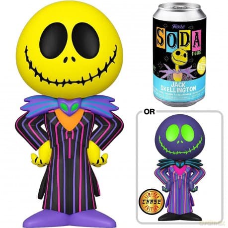 FUNKO SODA Nightmare B.C. Jack Blacklight w/Chase