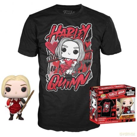 FUNKO TEE+POP Harley Quinn M