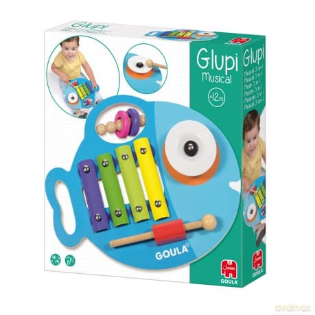 Goula D53143 3-In-1 Glupi Musical Toy