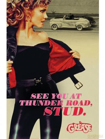 Grease (See You At Thunder Road, Stud) Maxi Poster