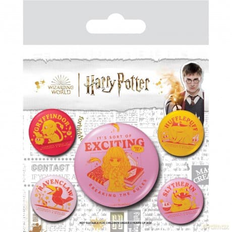 Harry Potter Ansteck-Buttons 5er-Pack Witty Witchc