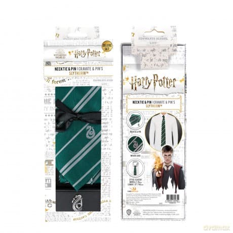 Harry Potter Krawatte & Ansteck-Pin Deluxe Box Sly