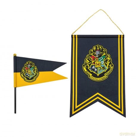 Harry Potter: Cinereplicas - Hogwarts (Banner & Pennant / Bandiera & Stendardo)