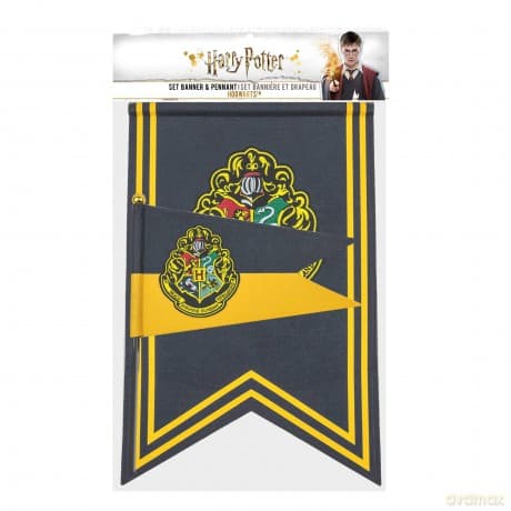 Harry Potter: Cinereplicas - Hogwarts (Banner & Pennant / Bandiera & Stendardo)
