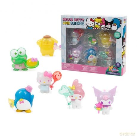 Hello Kitty and Friends Personaggi 5cm 6 Pack