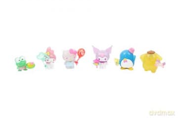 Hello Kitty and Friends Personaggi 5cm 6 Pack
