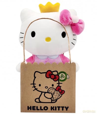 Hello Kitty: Joy Toy - Princess Peluche Eco 24 Cm