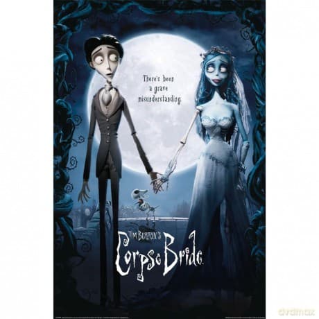 The Corpse Bride - Emily & Victor - Poster 61 X 92