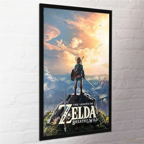The Legend Of Zelda Breath Of The Wild Sunset Maxi Poster 61 X 91,5 Cm