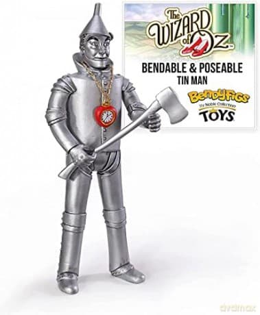 The Wizard Of Oz Tin Man Bendyfig Figurine (With His Axe)
