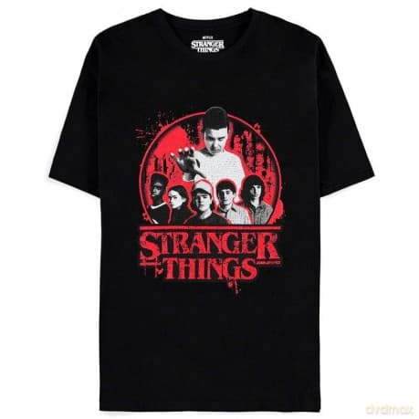 T-Shirt Stranger Things Group S