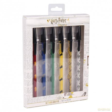 Unisex Kid'S Set Boligrafos Harry Potter Pens, Multi, 14.0 17.5 Xx 5.0 Cm