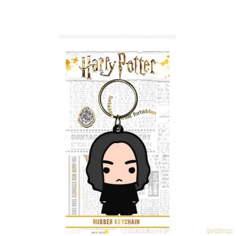 Wizarding World Harry Potter-Severus Snape Chibi Portachiavi In Gomma, Multicolore, 4.5?X 6?Cm