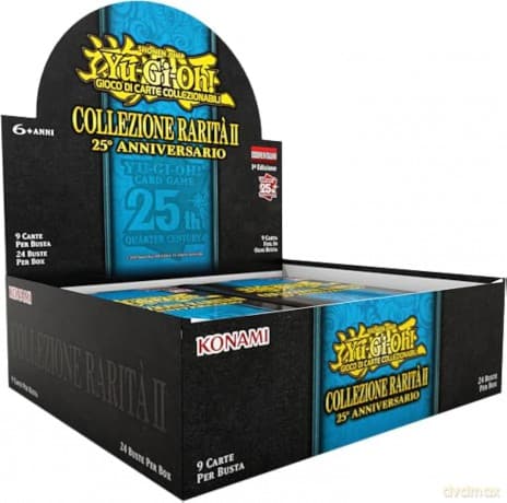 YUGI Collezione Rarita' II 25th Anniversario Box 24 Buste