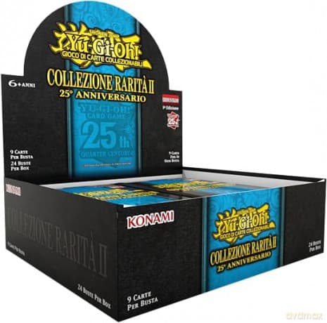 YUGI Collezione Rarita' II 25th Anniversario Box 24 Buste