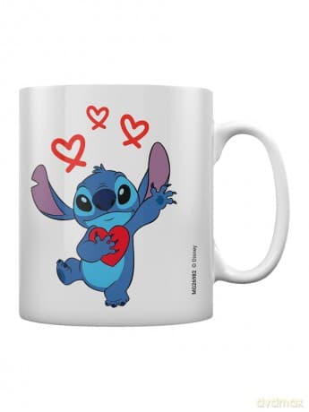 Disney Stitch - Lilo and Stitch Love Stitch Mug - White - Standard Mug Size