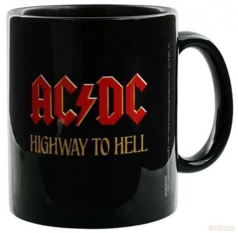 AC/DC: AC/DC (Highway To Hell) Black Mug