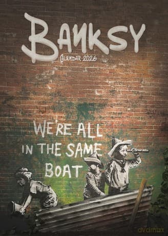 Banksy: Banksy 2026Unofficial Calendar [KALENDARZ]
