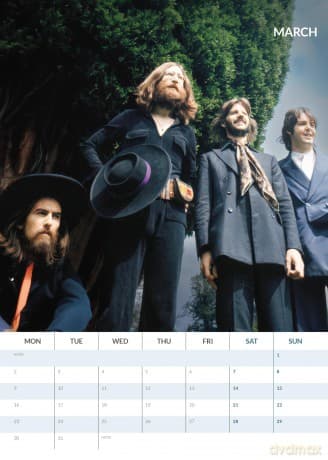 Beatles: Beatles 2026 Unofficial Calendar [KALENDARZ]