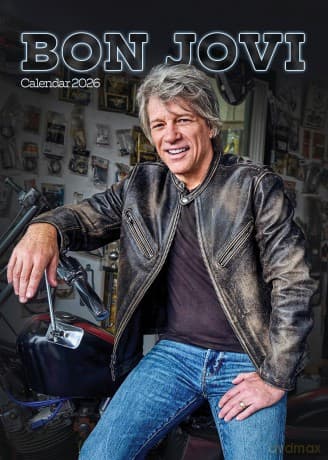 Bon Jovi: Bon Jovi 2026 Unofficial Calendar [KALENDARZ]