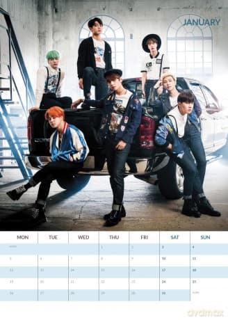 Bts 1000: Bts 2026 Unofficial Calendar [KALENDARZ]