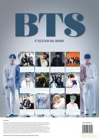 Bts 1000: Bts 2026 Unofficial Calendar [KALENDARZ]