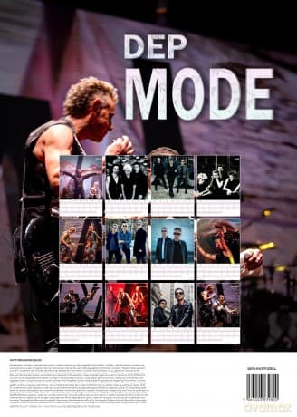 Depeche Mode: Depeche Mode 2026 Unofficial Calendar [KALENDARZ]