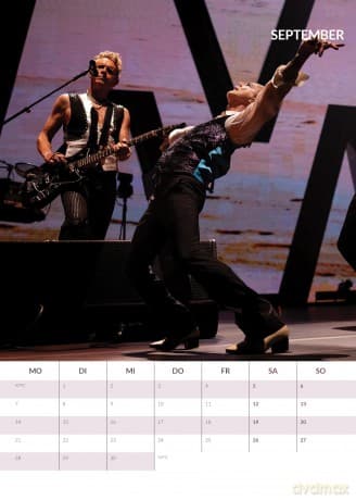 Depeche Mode: Depeche Mode 2026 Unofficial Calendar [KALENDARZ]