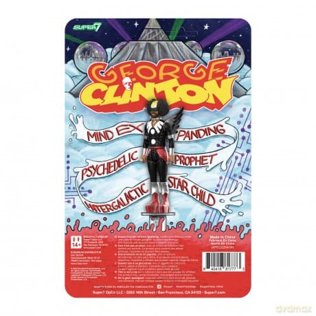 George Clinton: George Clinton Reaction Figure Wave 01- Geroge Clinton Dr Funkenstein