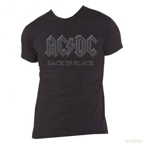 AC/DC: Unisex T-Shirt: Back In Black (Black) (Large)