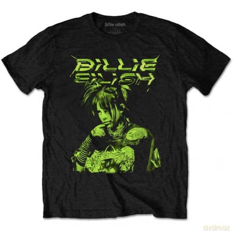 Billie Eilish: Unisex T-Shirt: Illustration (Black) (Small)