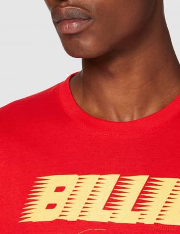 Billie Eilish: Unisex T-Shirt: Racer Logo Jumbo (Red) (Large)