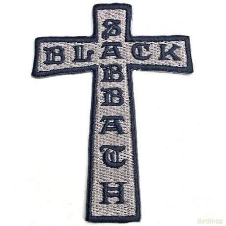 Black Sabbath: Standard Patch: Cross