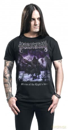 Dissection: Unisex T-Shirt: Storm Of The Light's Bane (Black) (Back Print) (Medium)