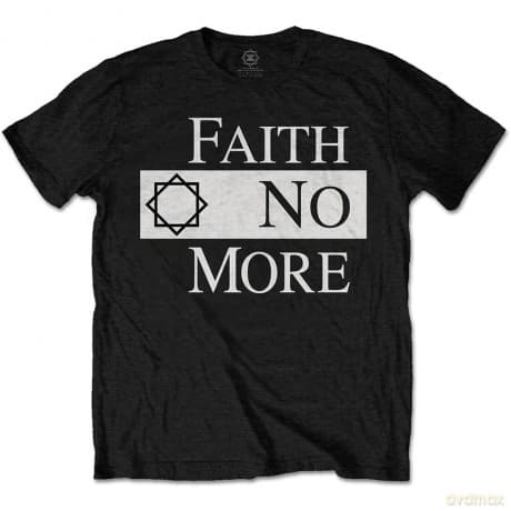 Faith No More: Unisex T-Shirt: Classic Logo V.2. (Black) (Medium)