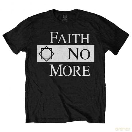 Faith No More: Unisex T-Shirt: Classic Logo V.2. (Black) (X-Large)