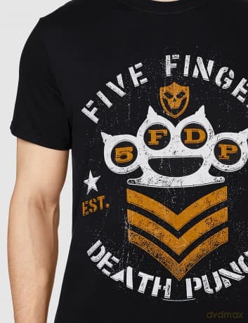 T-Shirt: Five Finger Death Punch Men'S Tee: Chevron (Small)